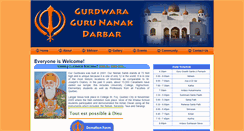 Desktop Screenshot of montrealgurudwara.com